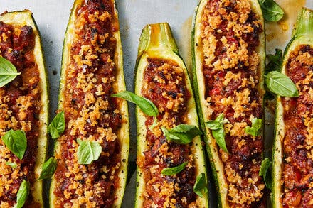 Stuffed Zucchini