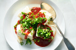 Image for Chilled Tofu With Gochujang Sauce