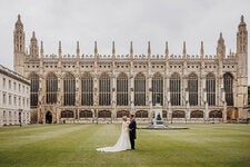 Gillian Tett and Henrik Jones were married July 8 at the Chapel at King’s College, Cambridge, United Kingdom.