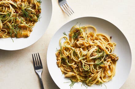 Caramelized Fennel Pasta 