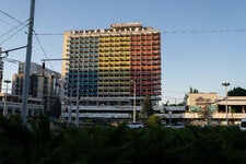 The former National Hotel in Chisinau, Moldova.