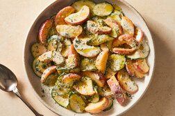 Image for Zucchini-Peach Salad With Creamy Lime Dressing