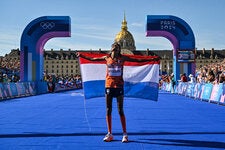 Sifan Hassan became the first person to win medals in track’s three longest distances at the Olympics since Emil Zatopek in 1952.