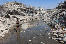 Jabaliya, in northern Gaza, on Wednesday.