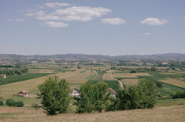 The Jadar Valley in the west of Serbia, where the minerals behemoth Rio Tinto plans to start mining lithium.