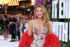 Blake Lively en el estreno de Romper el círculo, en Londres.