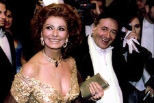 Sophia Loren was one of the many celebrities who attended the Vienna Opera Ball with Richard Lugner, a billionaire Austrian construction magnate. 