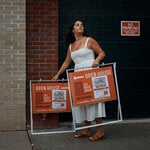 Tianna Peluso, a real estate agent, preparing for an open house on Saturday for a $1.2 million condo in Jersey City, N.J.