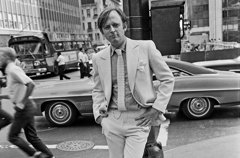 Tom Wolfe in Midtown Manhattan in 1968. Wolfe was known for his style, but it was his worldview that made him.