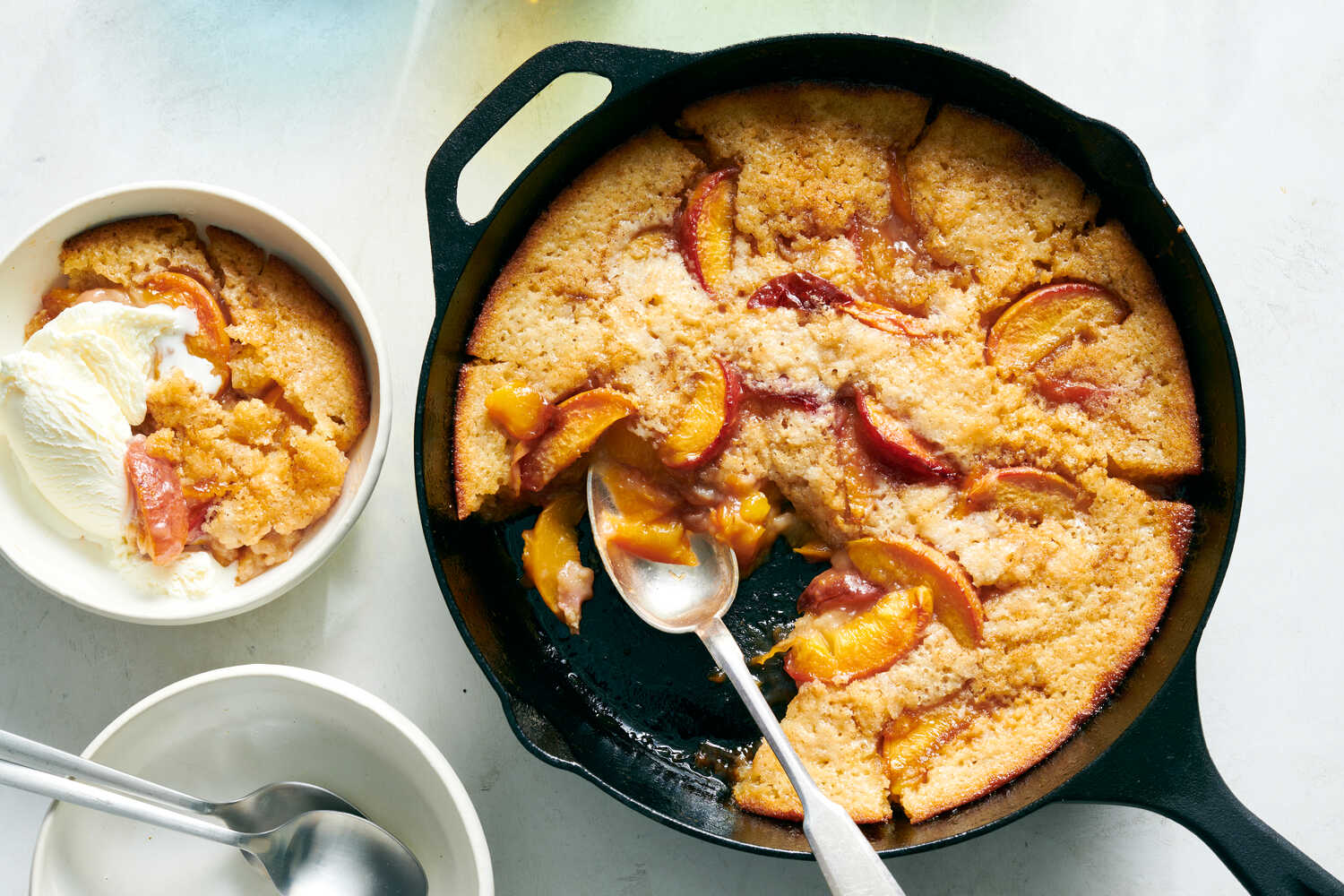 This easy cobbler carries all the flavor of a more intensive version, with much less work and cleanup.