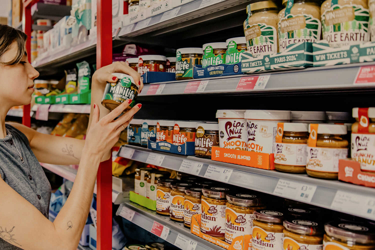 A decade ago, British people had few options when it came to peanut butter. But now, grocery shelves are overflowing with options.