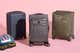 Alt Text: Three of our top picks for carry-on luggage, shown side by side, an Away The Carry-On, a Travelpro Platinum Elite, and a Briggs & Riley Baseline Essential.