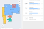 Screenshots from the Roborock Q5 app.