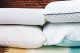 Our four memory foam pillow picks all stacked together